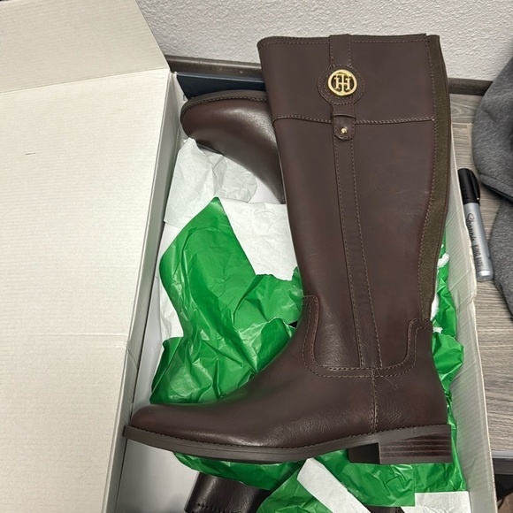 Tommy Hilfiger Women's Imina Riding Boots - Picture 2 of 4